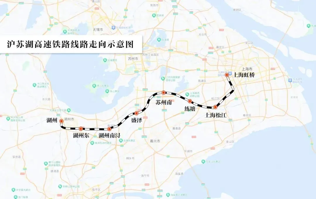 沪苏湖高铁 12 月 26 日开通运营，上海虹桥至湖州站最快 55 分钟可达-奥多也互动社区